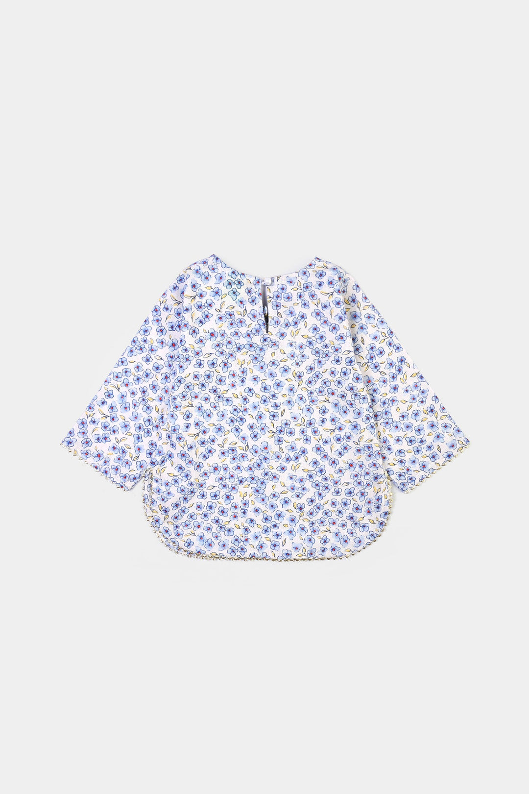 Infant Girls Cotton Printed 2Pcs Sea-Multi