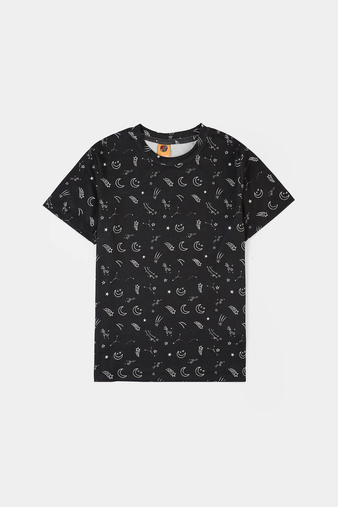 Boys Poly Cotton Night Suit SHOOTING STAR-BLACK