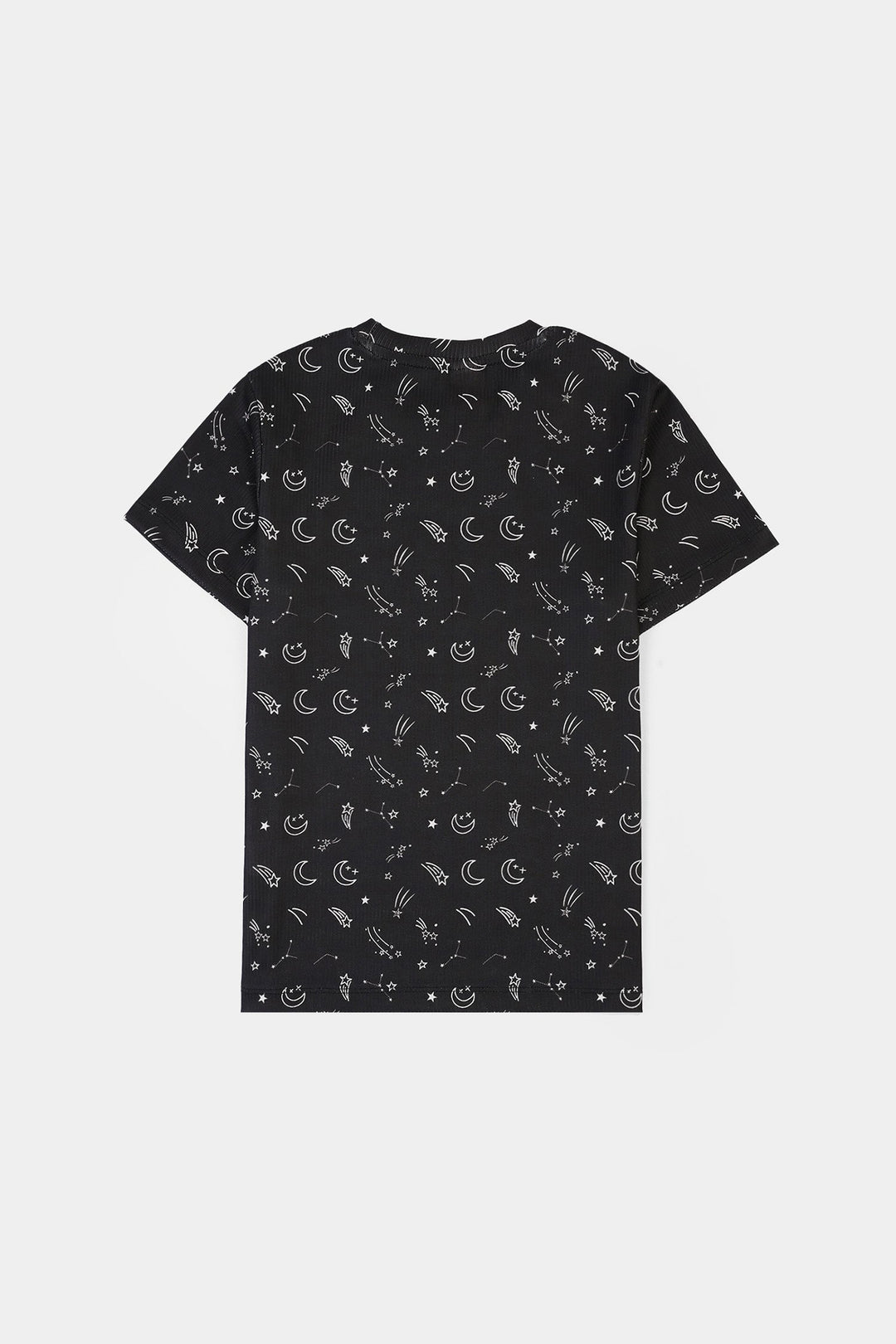 Boys Poly Cotton Night Suit SHOOTING STAR-BLACK