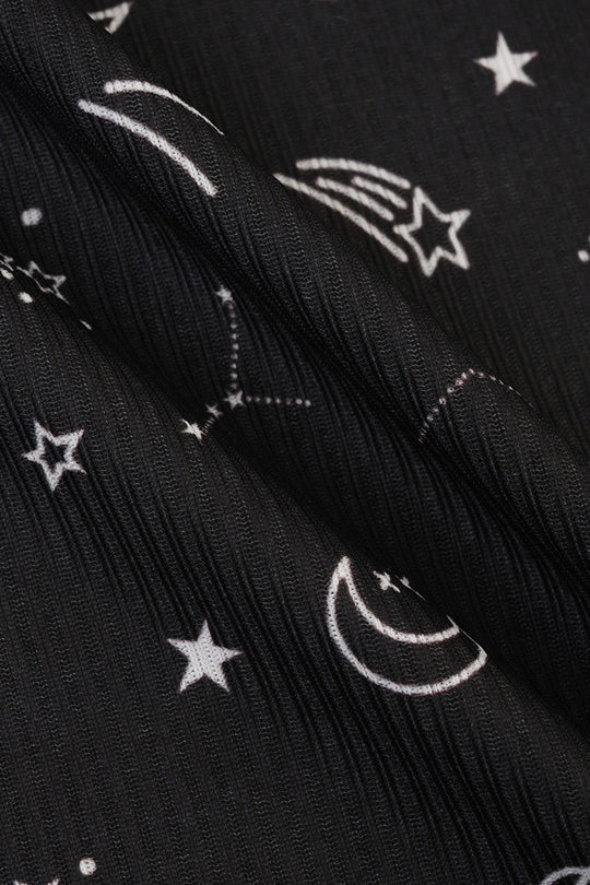 Boys Poly Cotton Night Suit SHOOTING STAR-BLACK