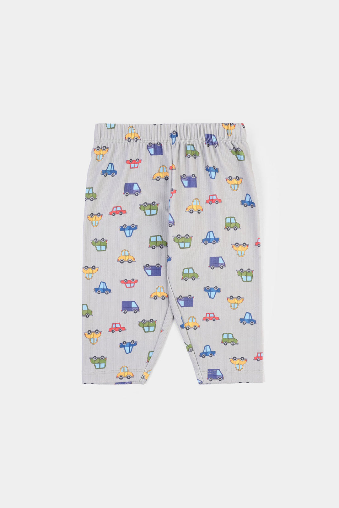 Infant Boys Poly Cotton Night Suit DINKY-GREY