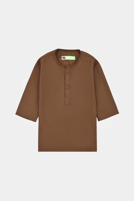 Infant Boys Poly Viscose 3Piece (Coca Brown)
