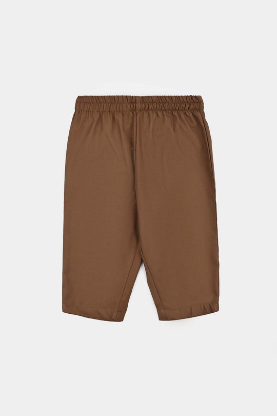 Infant Boys Poly Viscose 3Piece (Coca Brown)
