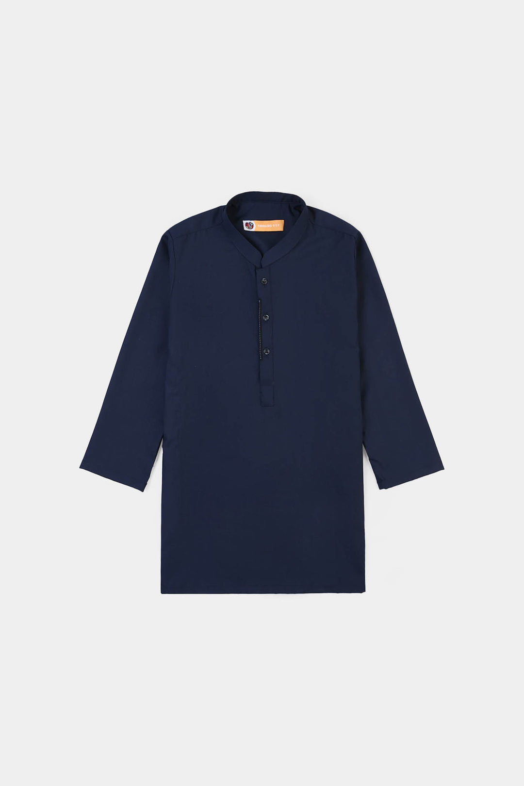Boys Poly Viscose 2Piece suit (Cut Collar)-Navy Blue