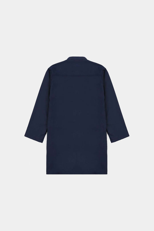 Boys Poly Viscose 2Piece suit (Cut Collar)-Navy Blue