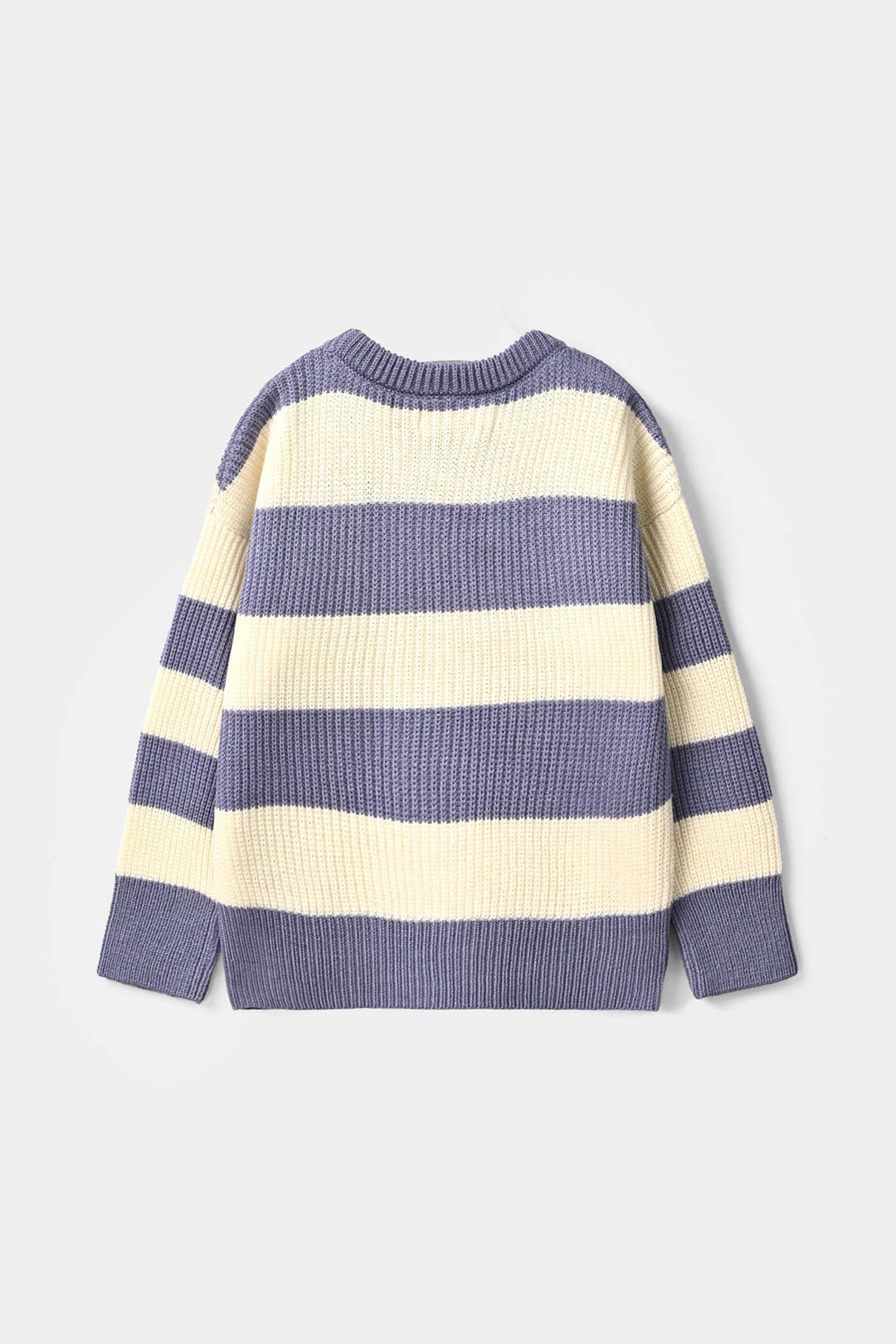 Girls Acrylic Sweater zebra