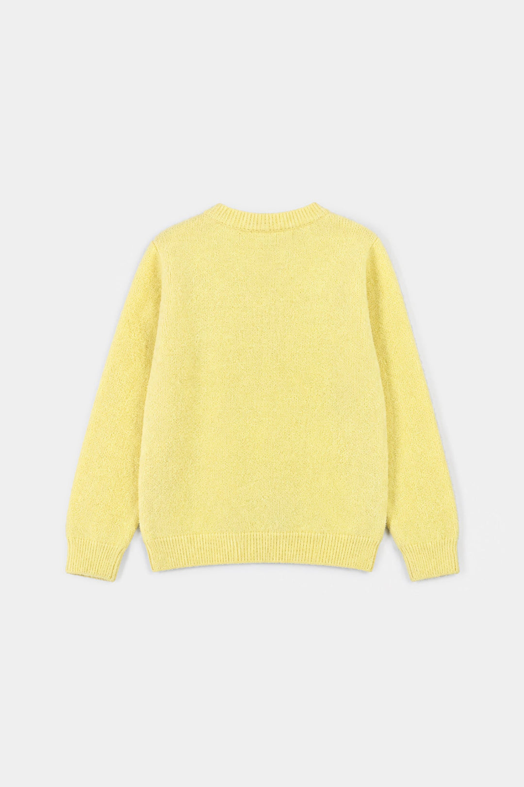 Girls VPN-Acrylic Sweater Love - Yellow