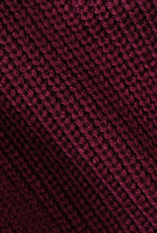 Infant Girls Acrylic Sweater- Maroon