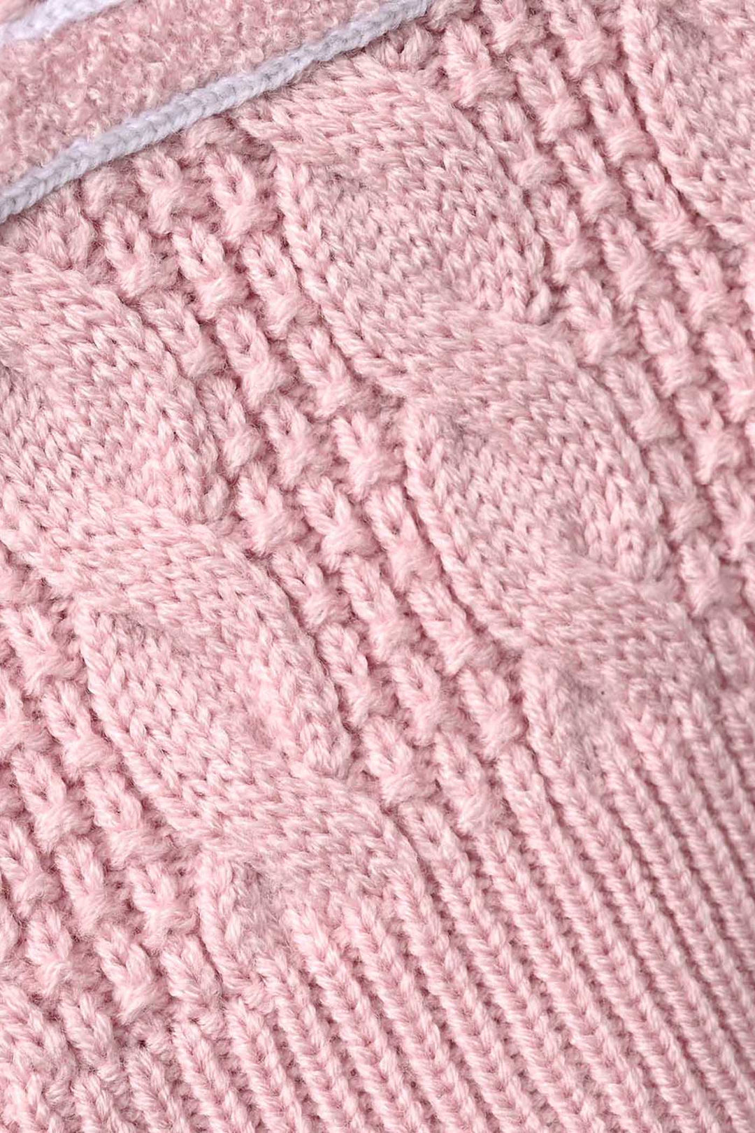 Infant Girls Acrylic Sweater - Baby - Light Pink