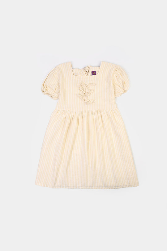 Girls Cotton Casual Frock Fun Day