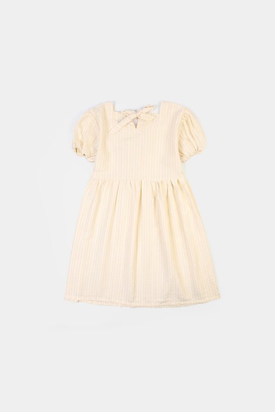 Girls Cotton Casual Frock Fun Day