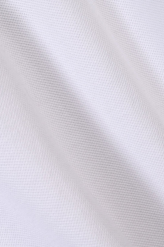 Girls Cotton PK T-Shirt Optimist - White