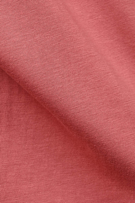 Girls Cotton Jersey T-Shirt Half Sleeves Strawberry Cake - Rose