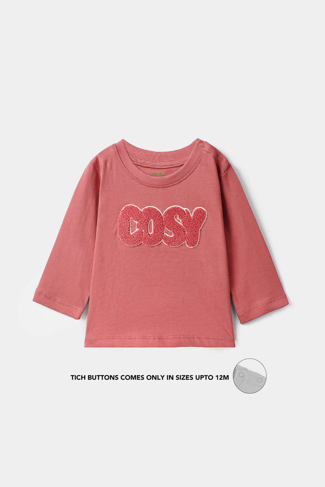 Infant Girls Cotton Jersey T-Shirt Cosy Vibes