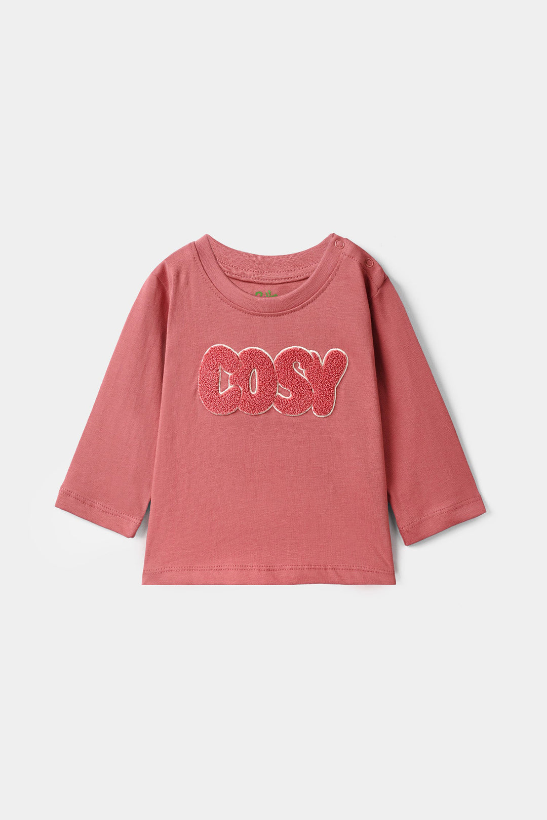 Infant Girls Cotton Jersey T-Shirt Cosy Vibes