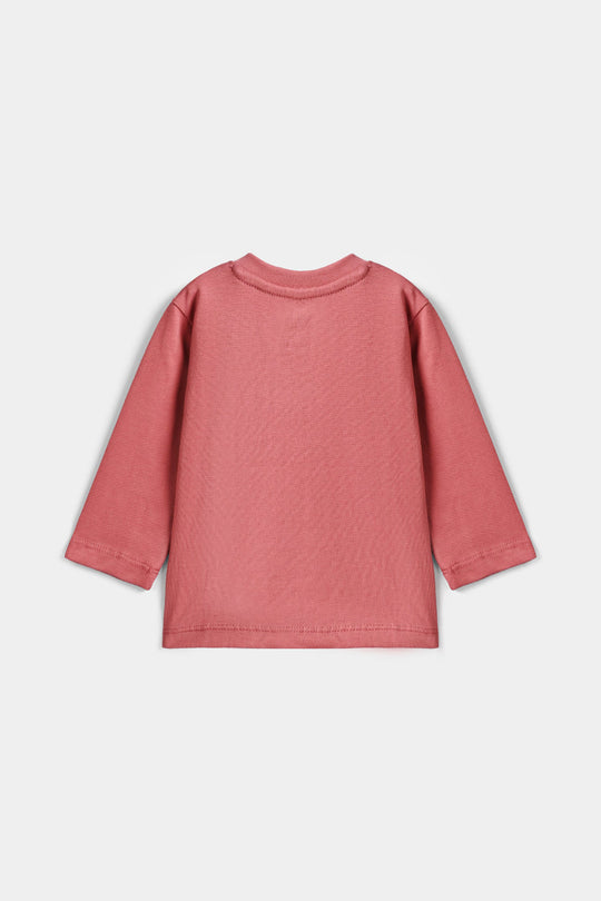 Infant Girls Cotton Jersey T-Shirt Cosy Vibes