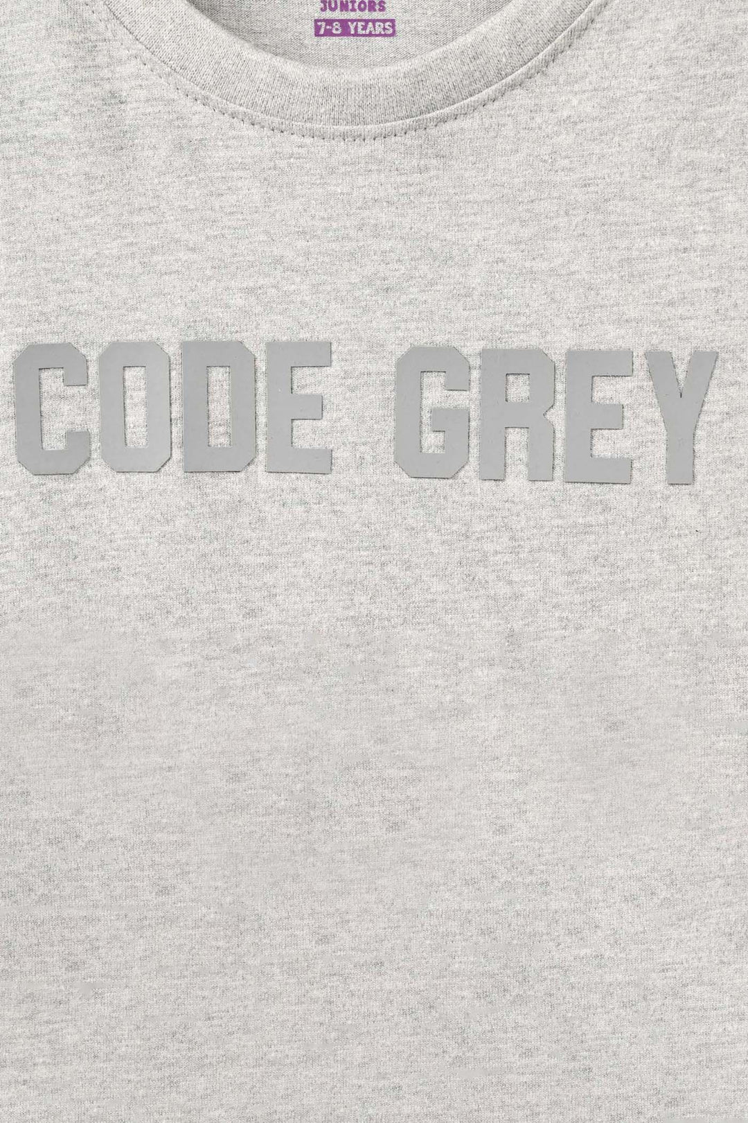 Boys Cotton Jersey T-Shirt Code Grey