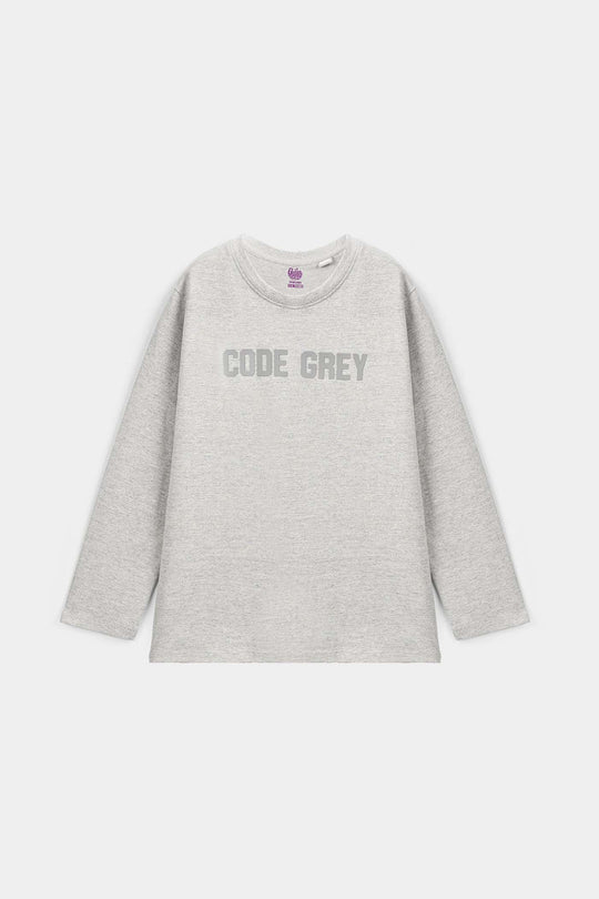 Boys Cotton Jersey T-Shirt Code Grey