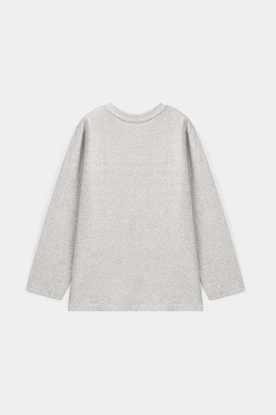 Boys Cotton Jersey T-Shirt Code Grey