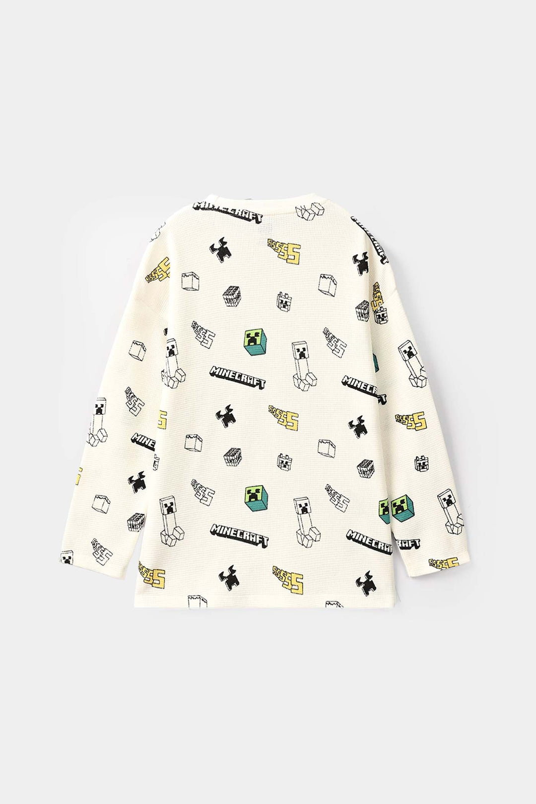 Boys Thermal T-Shirt - Off White