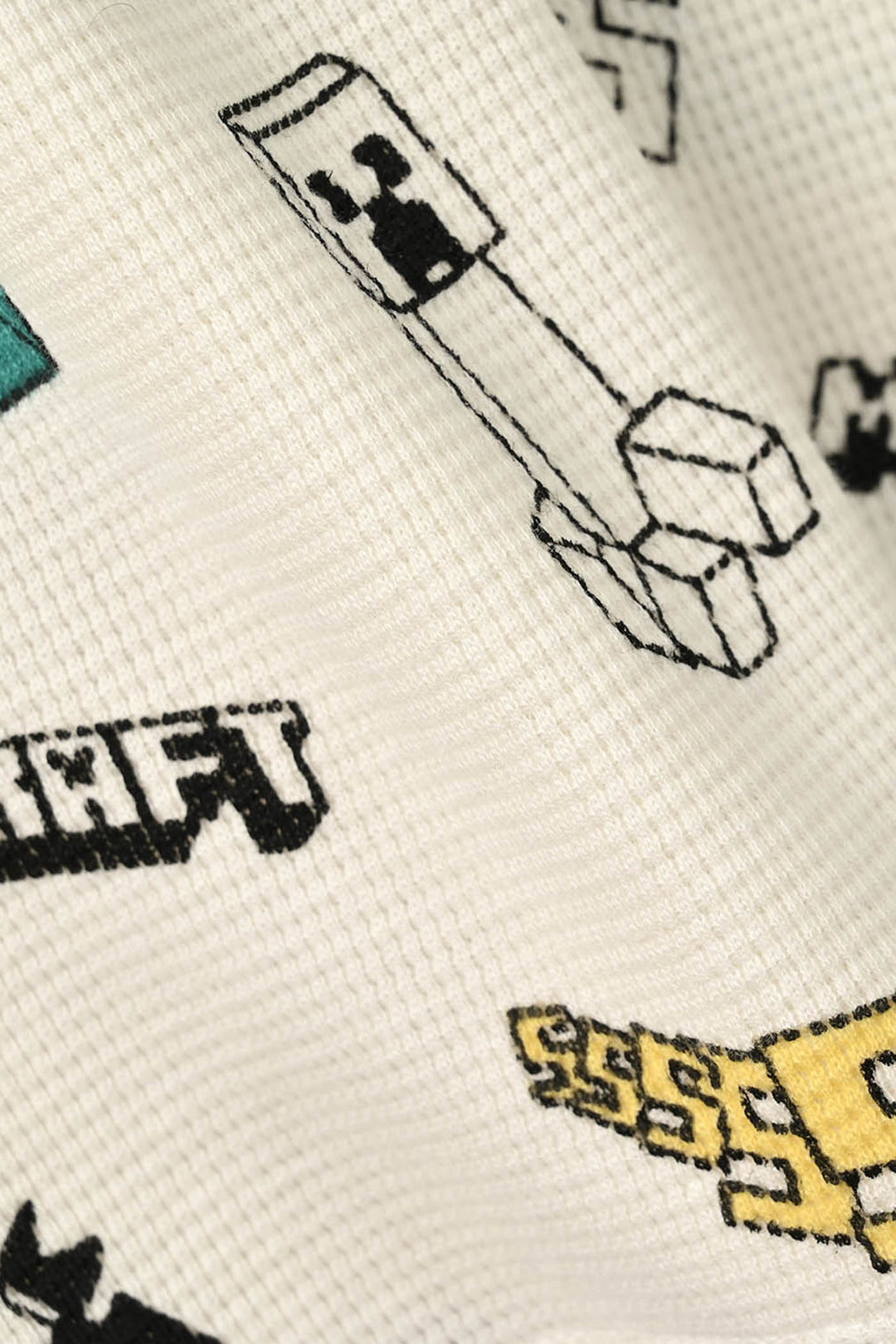 Boys Thermal T-Shirt - Off White