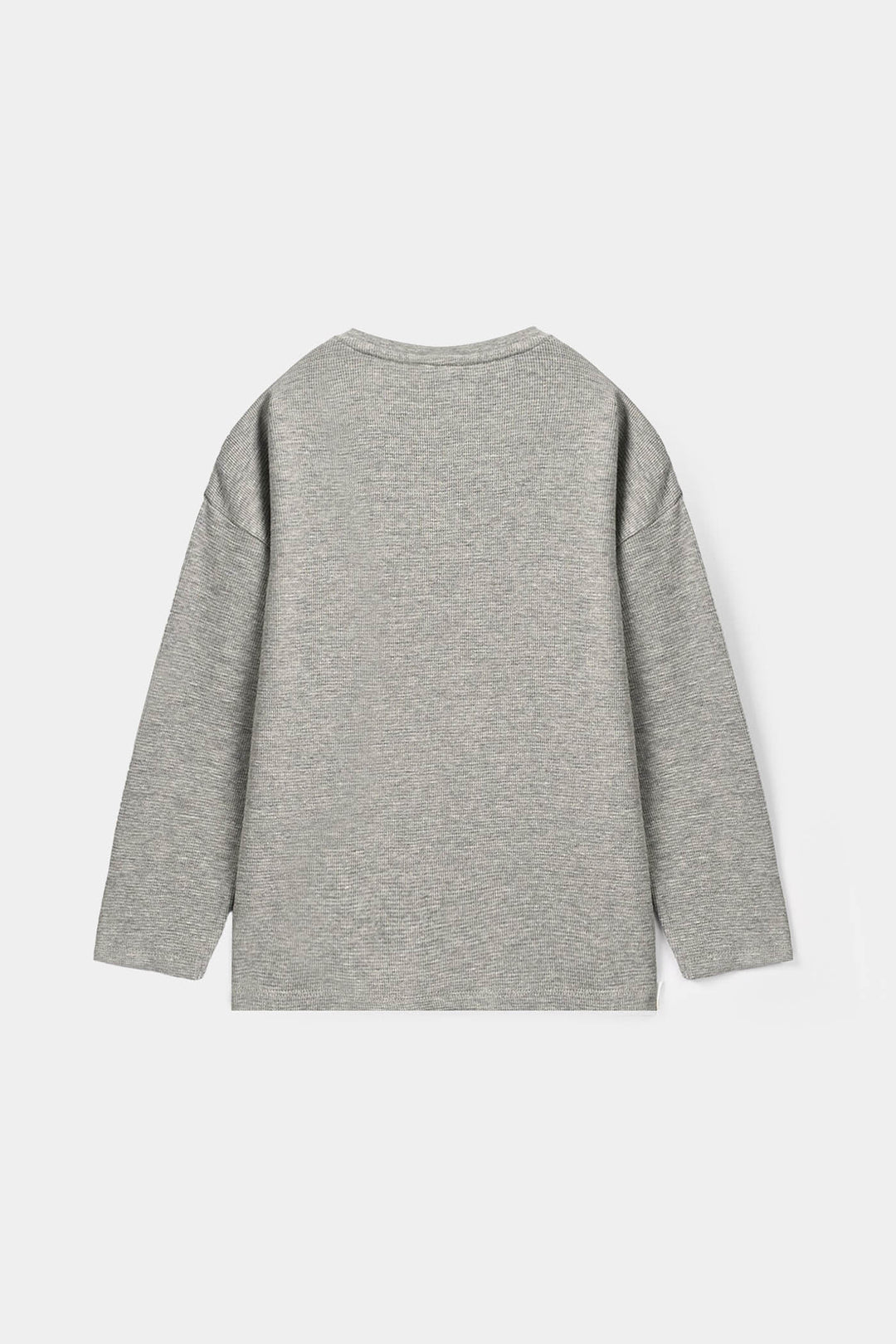 Boys Thermal T-Shirt Creative Skill - Grey