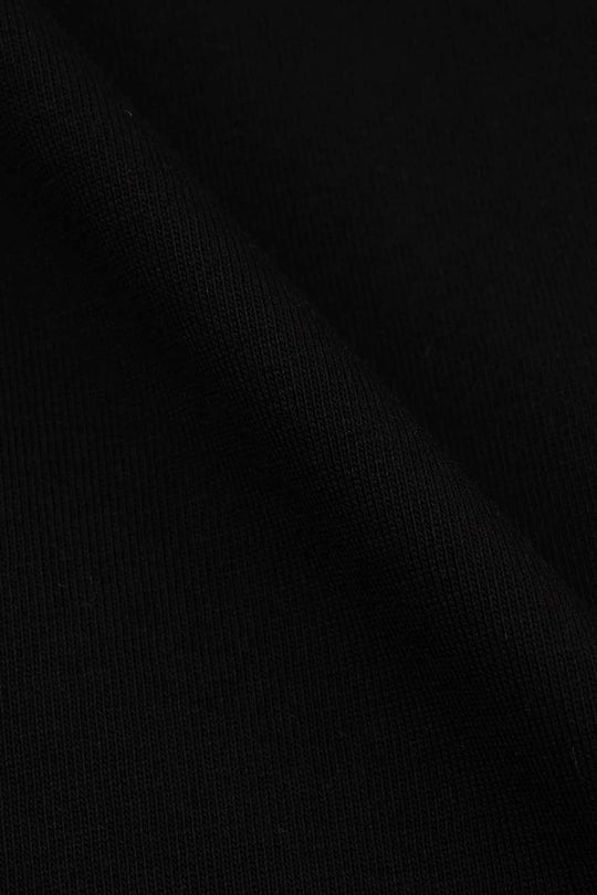 Boys Cotton Jersey T-Shirt Good Vibes - BLACK