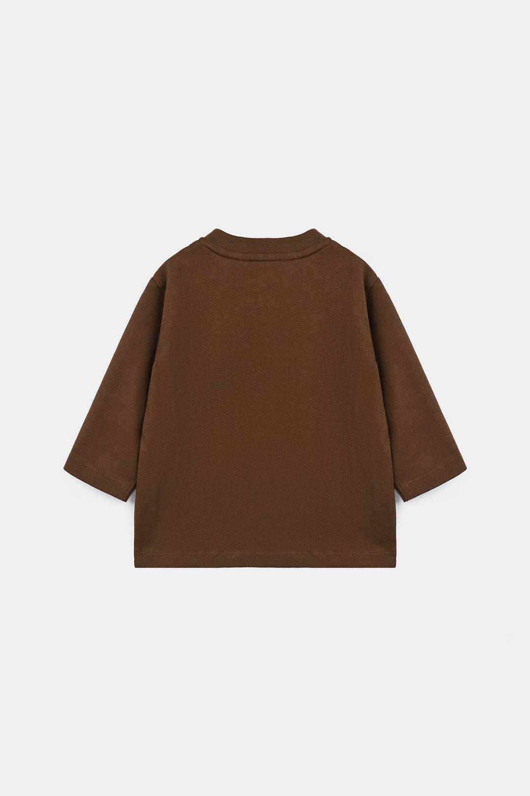 Infant Boys Cotton Jersey T-Shirt Energy - Brown