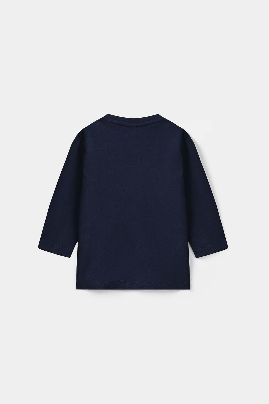 Infant Boys Cotton Jersey T-Shirt Little Treasure - NAVY