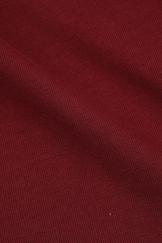 Infant Girls Cotton Jersey T-Shirt little Sweet Heart - Maroon