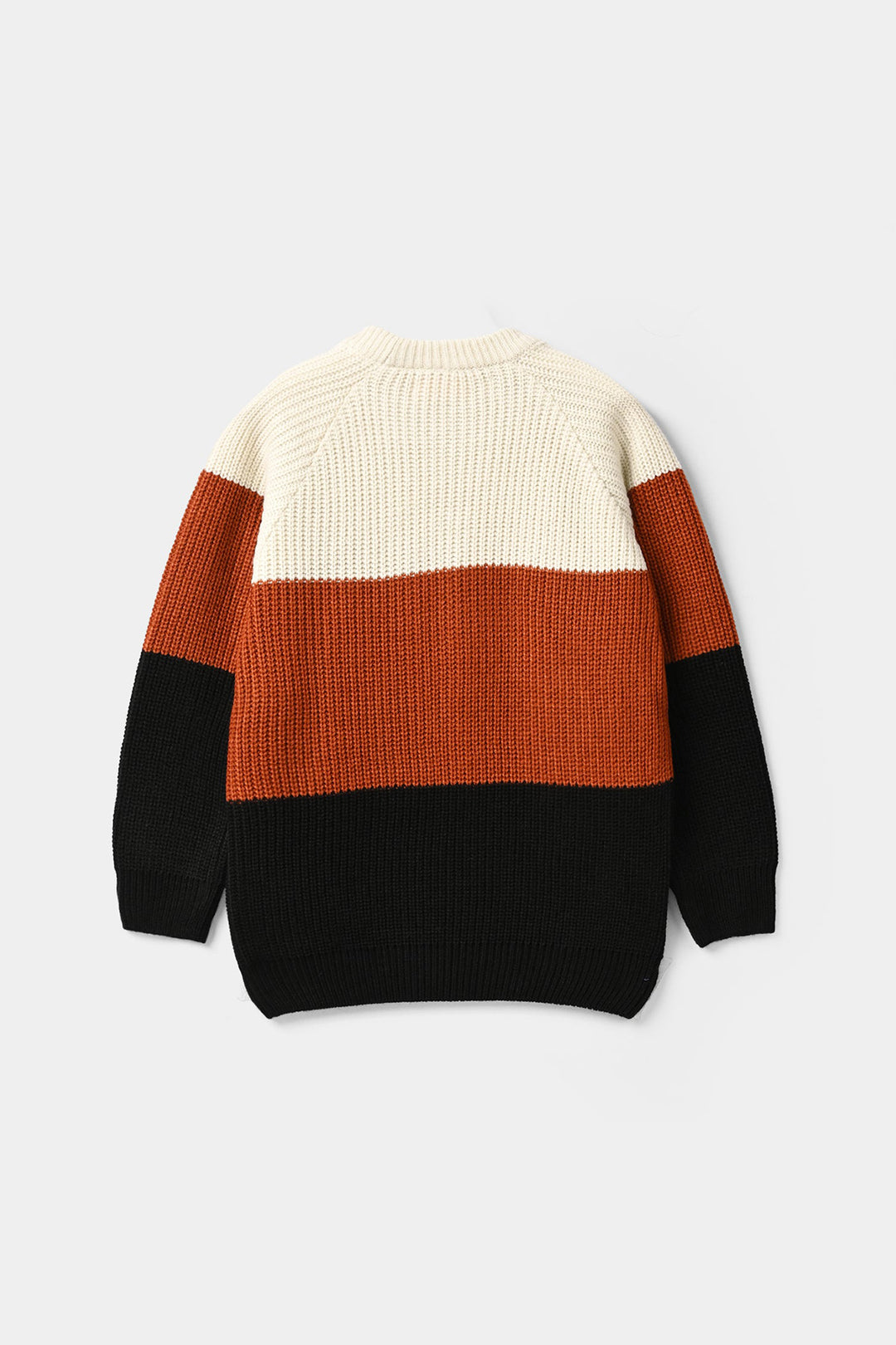Boys Acrylic Sweater-Enjoy - Multi