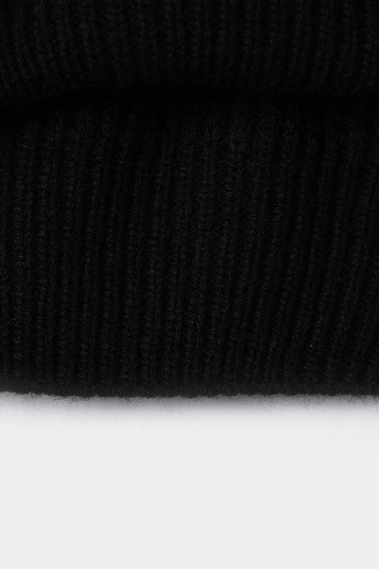 Boys Acrylic Sweater Gothic - Black/White