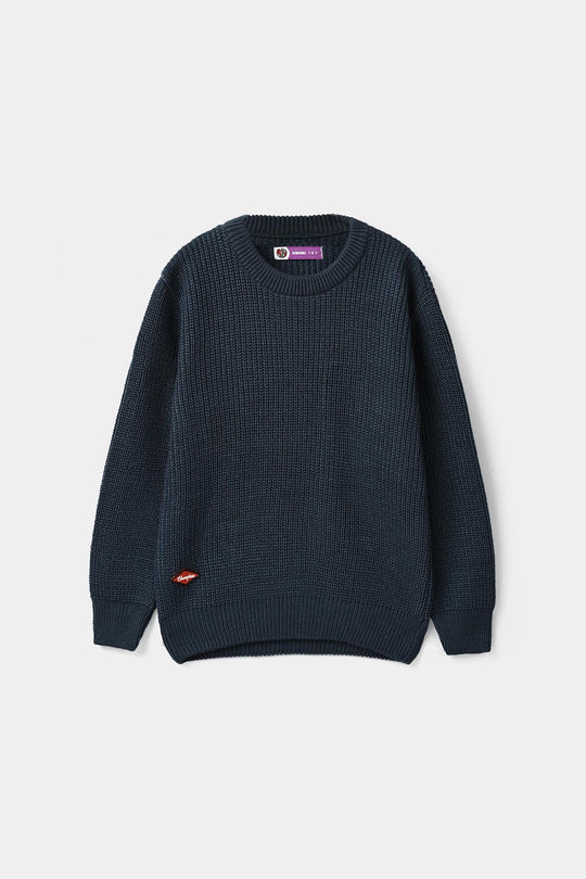 Boys Acrylic Sweater-Champion - Blue