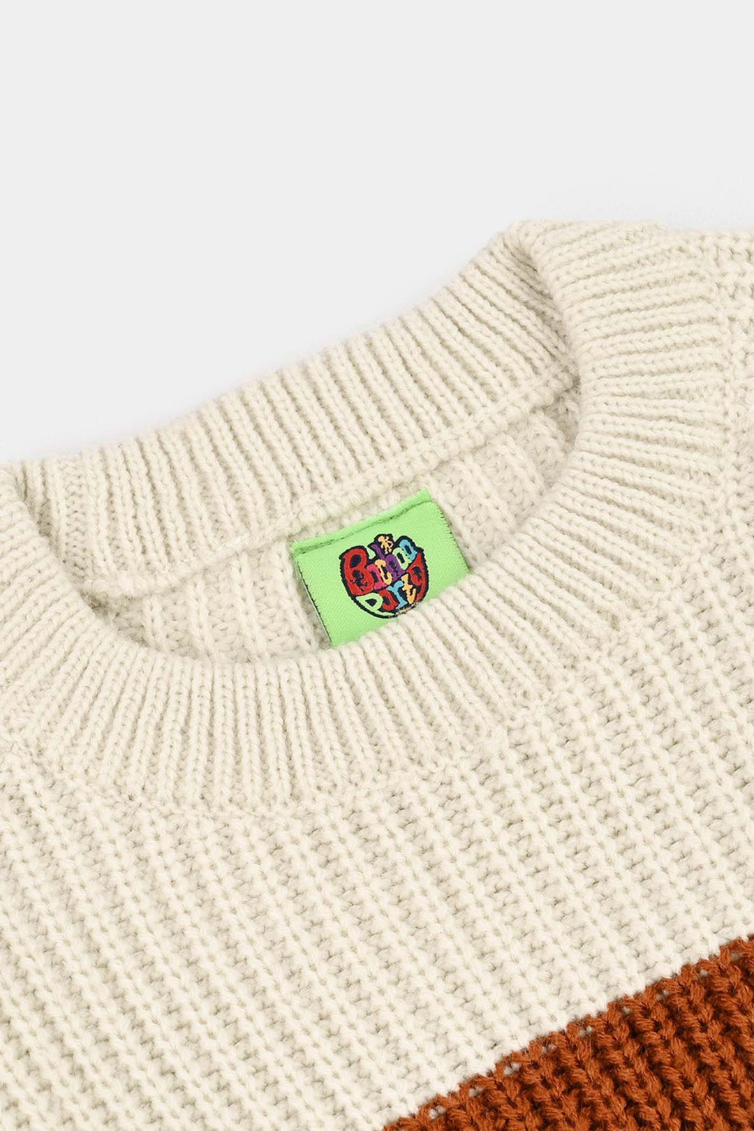 Infant Boys Acrylic Sweater-Enjoy - Multi