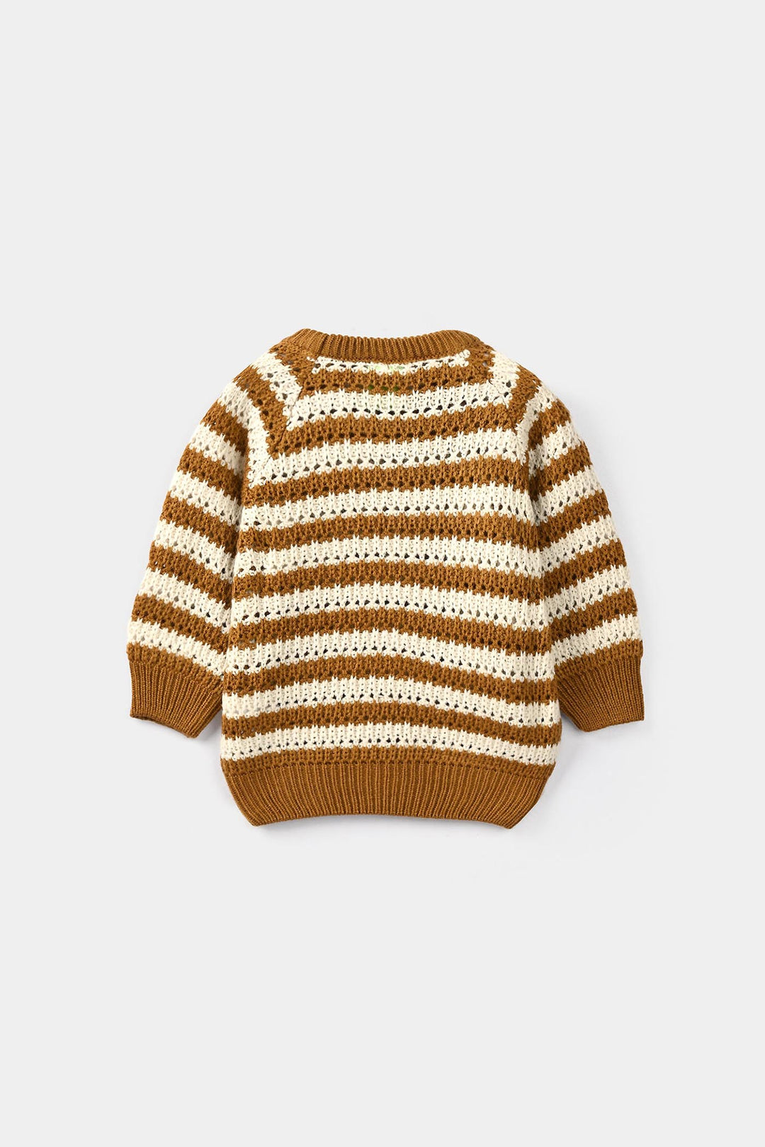 Infant Boys Acrylic Sweater-95 - Brown