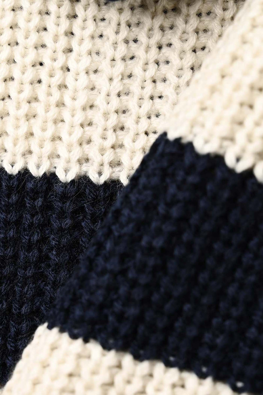 Infant Boys Acrylic Sweater-Norway - Navy/White