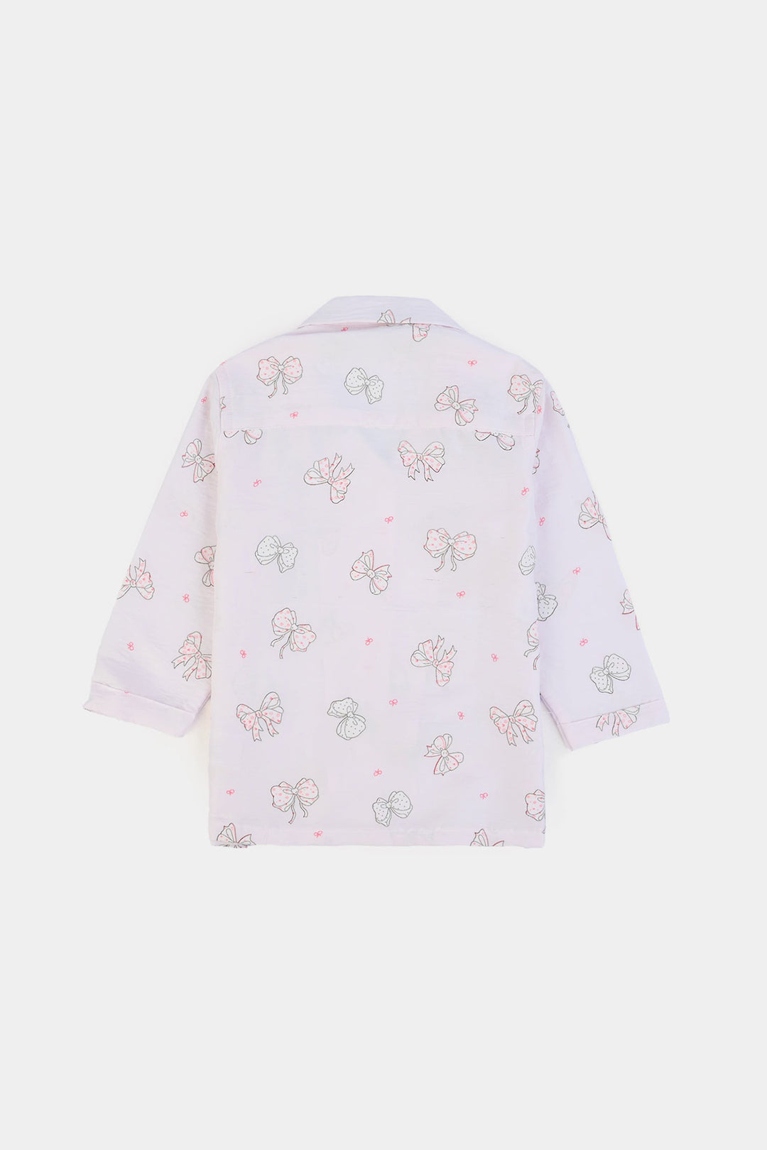 Infant Girls Linen Viscose Nightwear BOW