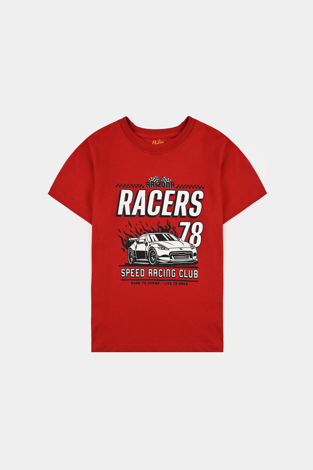 Boys Poly Cotton Jersey Night Suit Racers