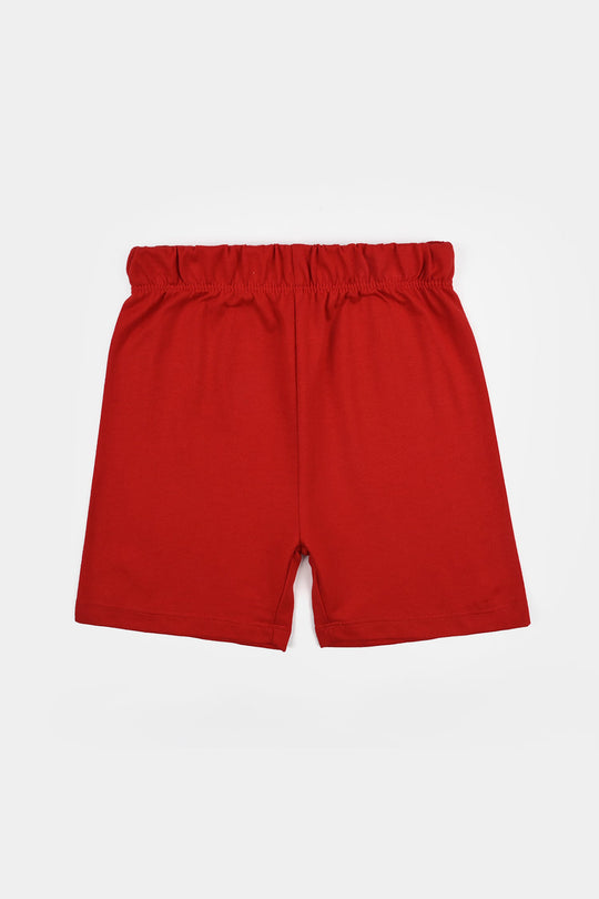 Boys Poly Cotton Jersey Night Suit Racers