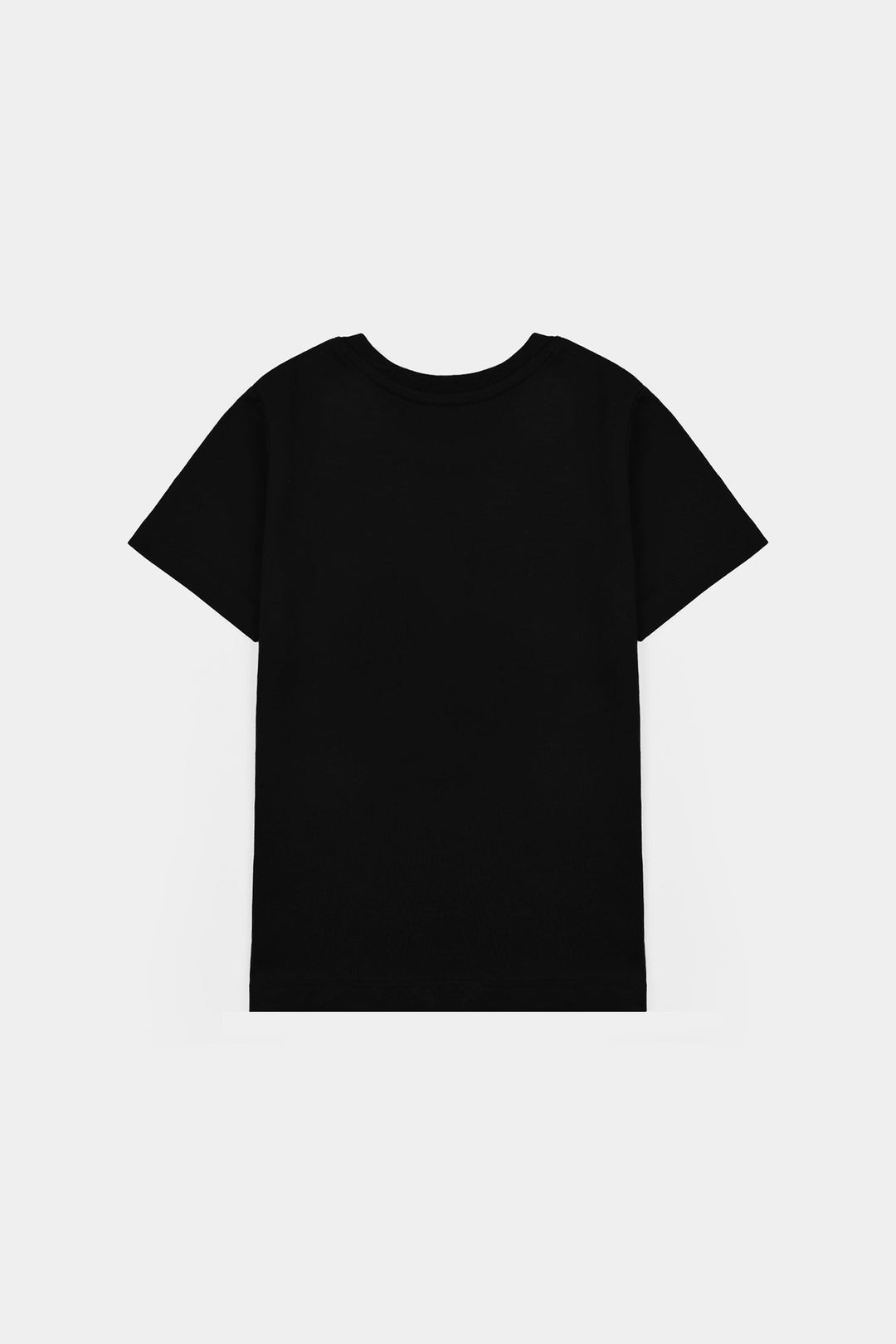 Boys Poly Cotton Jersey Night Suit Game-Jet Black