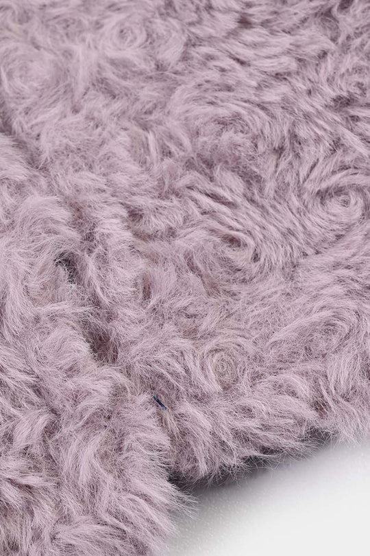 Infant Girls Sherpa Jacket Purple Coat-Purple