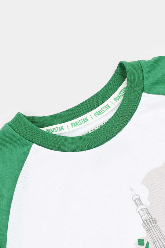 Boys Minar-e-Pakistan T-Shirt – White