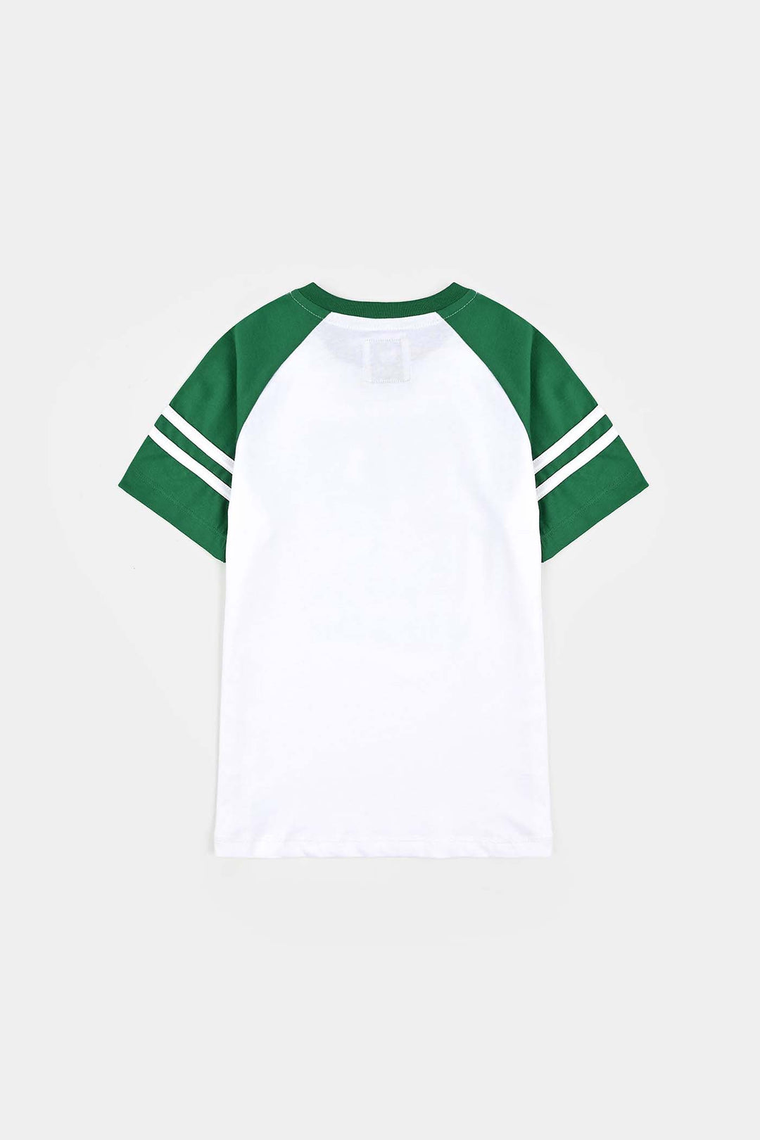 Boys Cotton Jersey T-Shirt Monuments-White