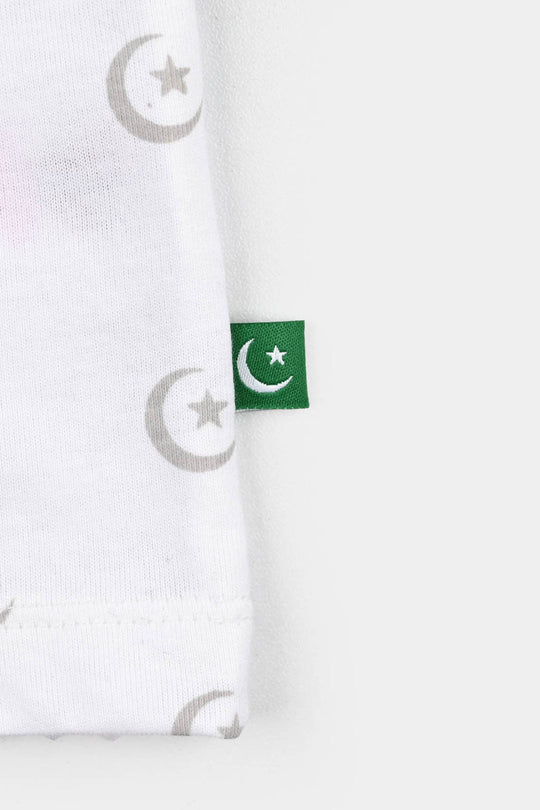 Girls Rang-e-Azadi T-Shirt – White