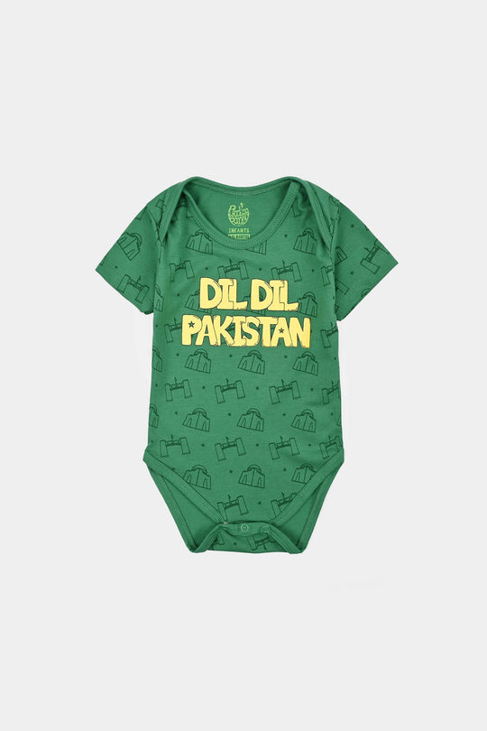 Infant Unisex Dil Dil Pakistan Romper