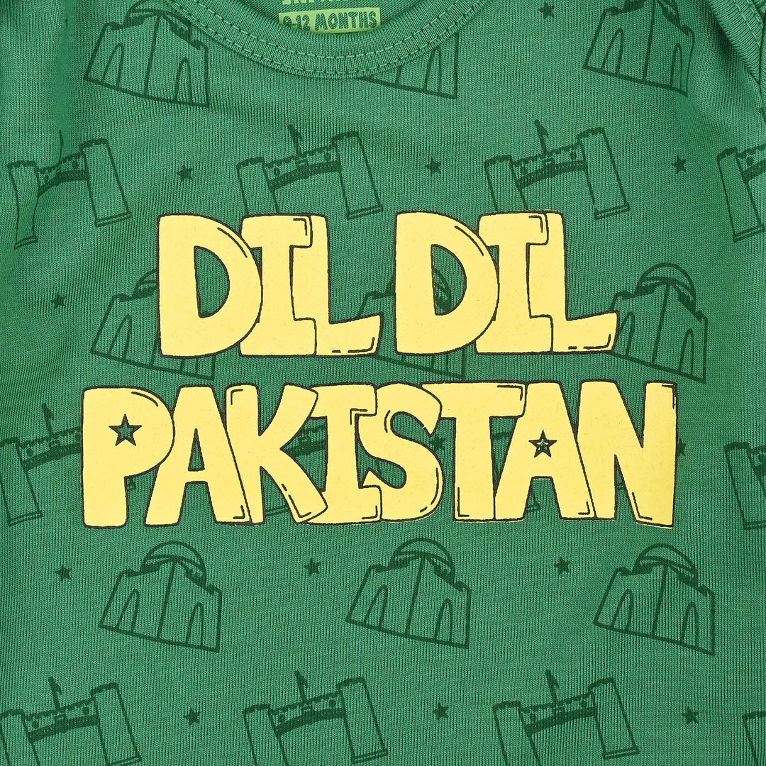 Infant Unisex Dil Dil Pakistan Romper