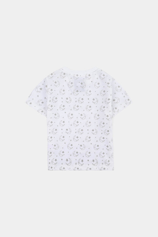 Infant Boys Pakistan Zindabad T-Shirt – White
