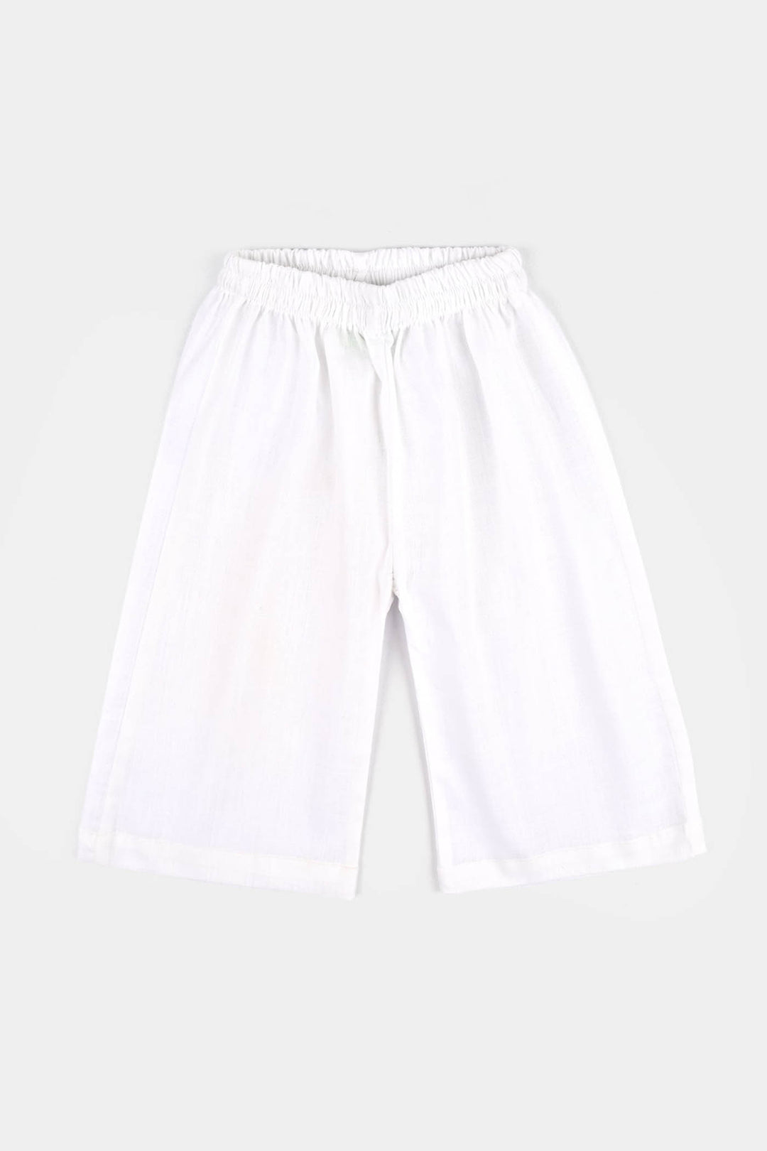 Infant Girls Cotton 2Pcs Basic-White