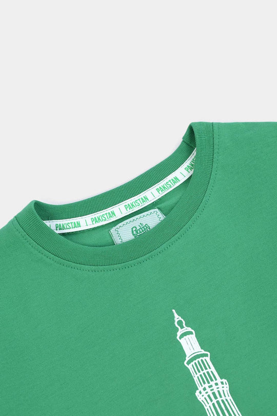 Girls Meri Jaan Pakistan T-Shirt – Green