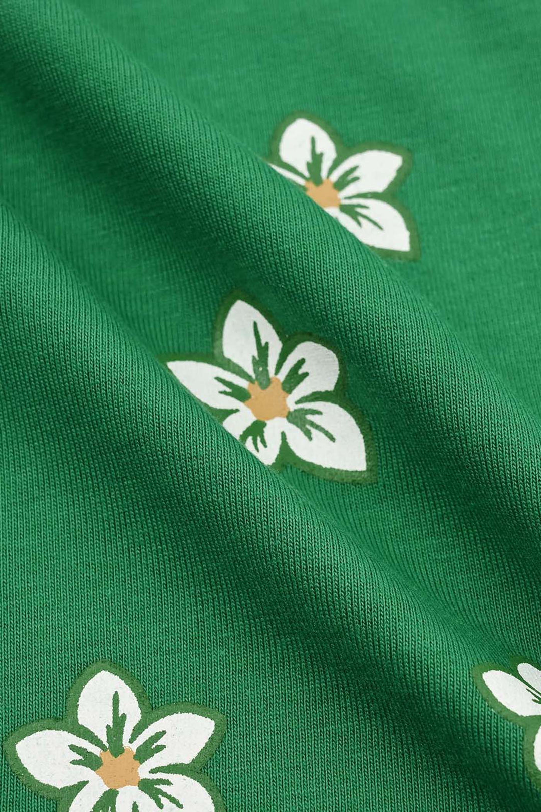Girls Cotton Jersey T-Shirt H/S Sabki Pehchan Pakistan-Green